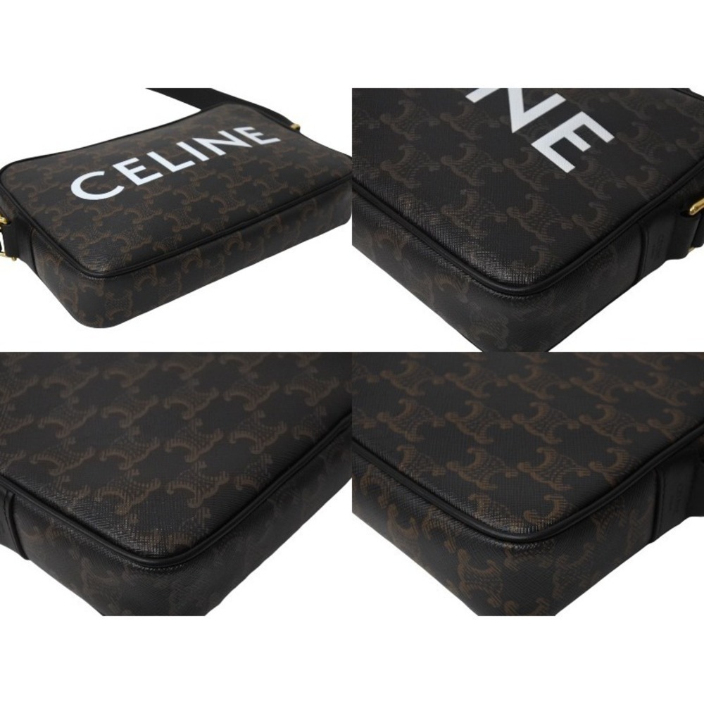 Celine Leather Triomphe Messenger Shoulder Bag - Picture 7 of 9